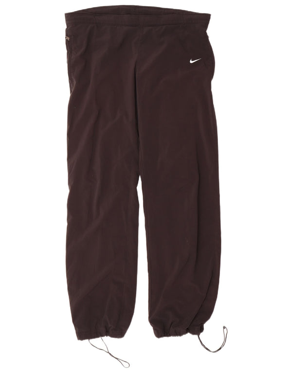 Nike Pantalon de survêtement Dri Fit pour femme UK 18 XL Noir Polyester