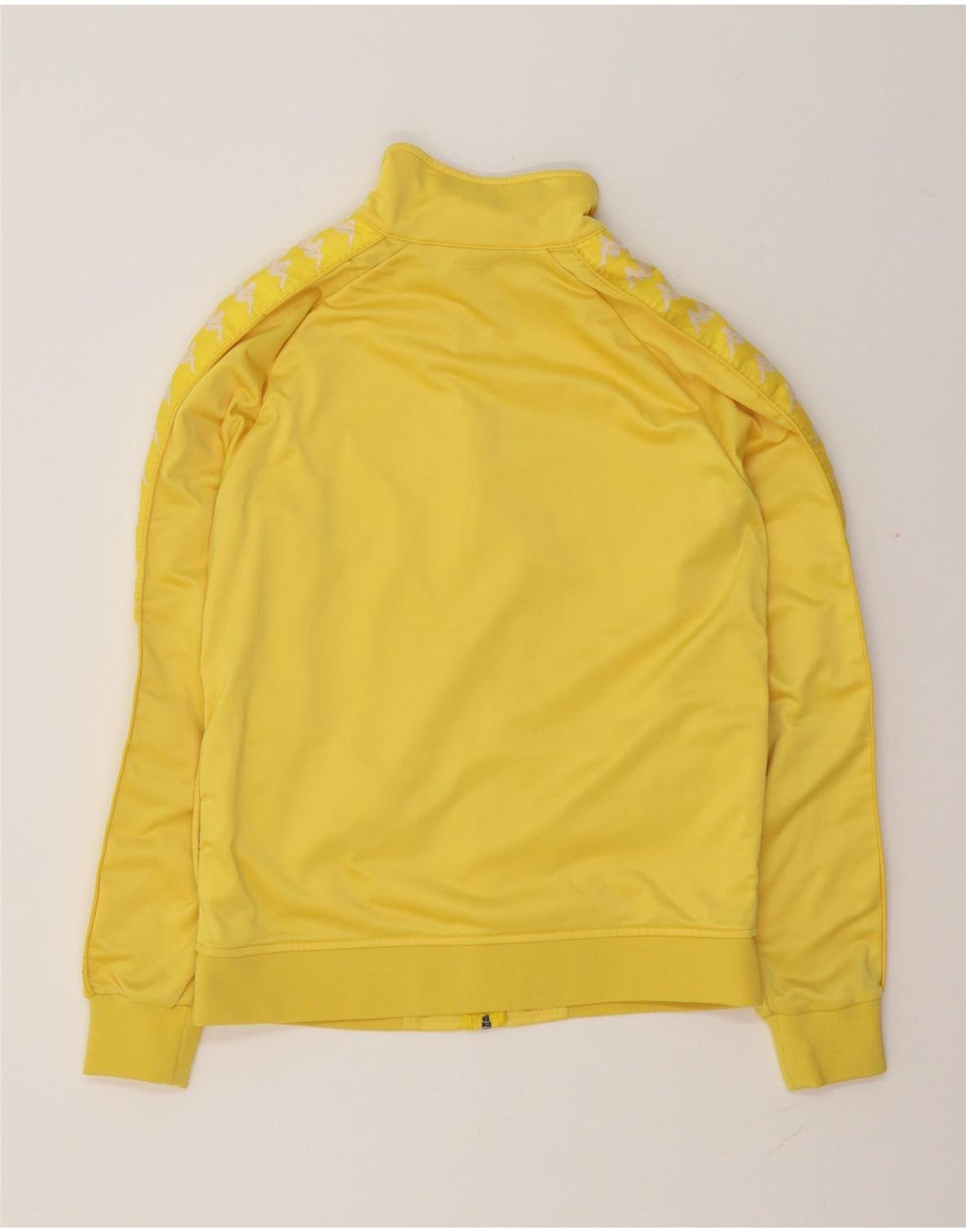 Kappa Veste de Survêtement Graphique Homme Jaune Moyen Polyester