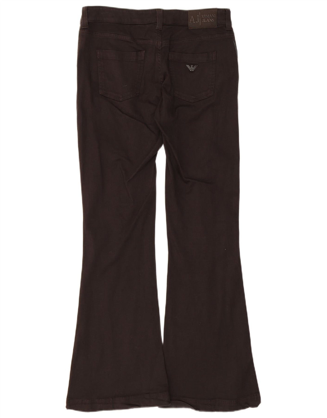 Armani Femme Jean Évasé W29 L30 Marron Modal