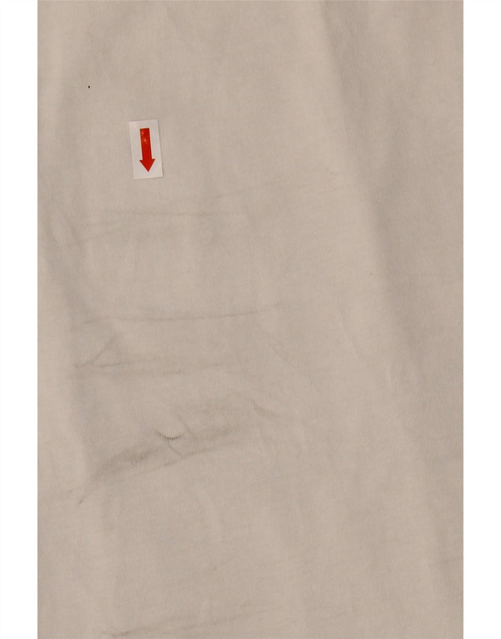 CHAMPION T-Shirt Homme Petit Blanc