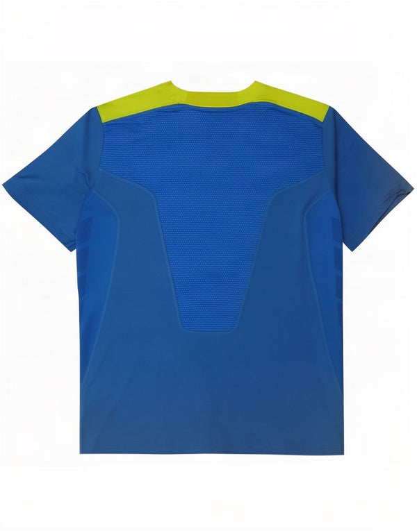 Adidas T-Shirt Climacool Homme Bleu Moyen Colourblock