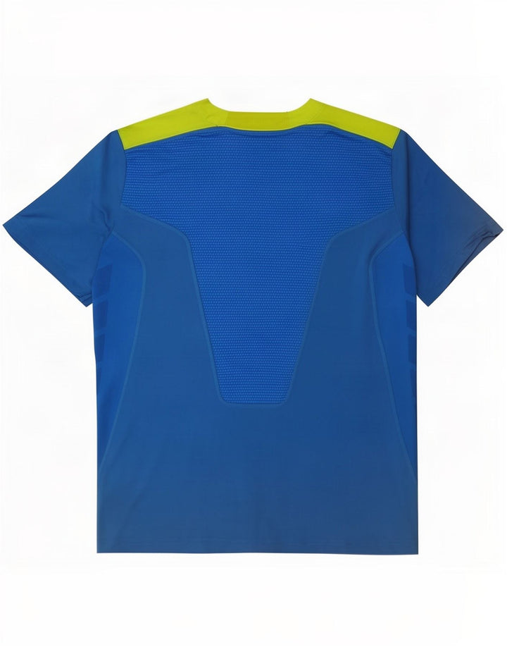 Adidas T-Shirt Climacool Homme Bleu Moyen Colourblock