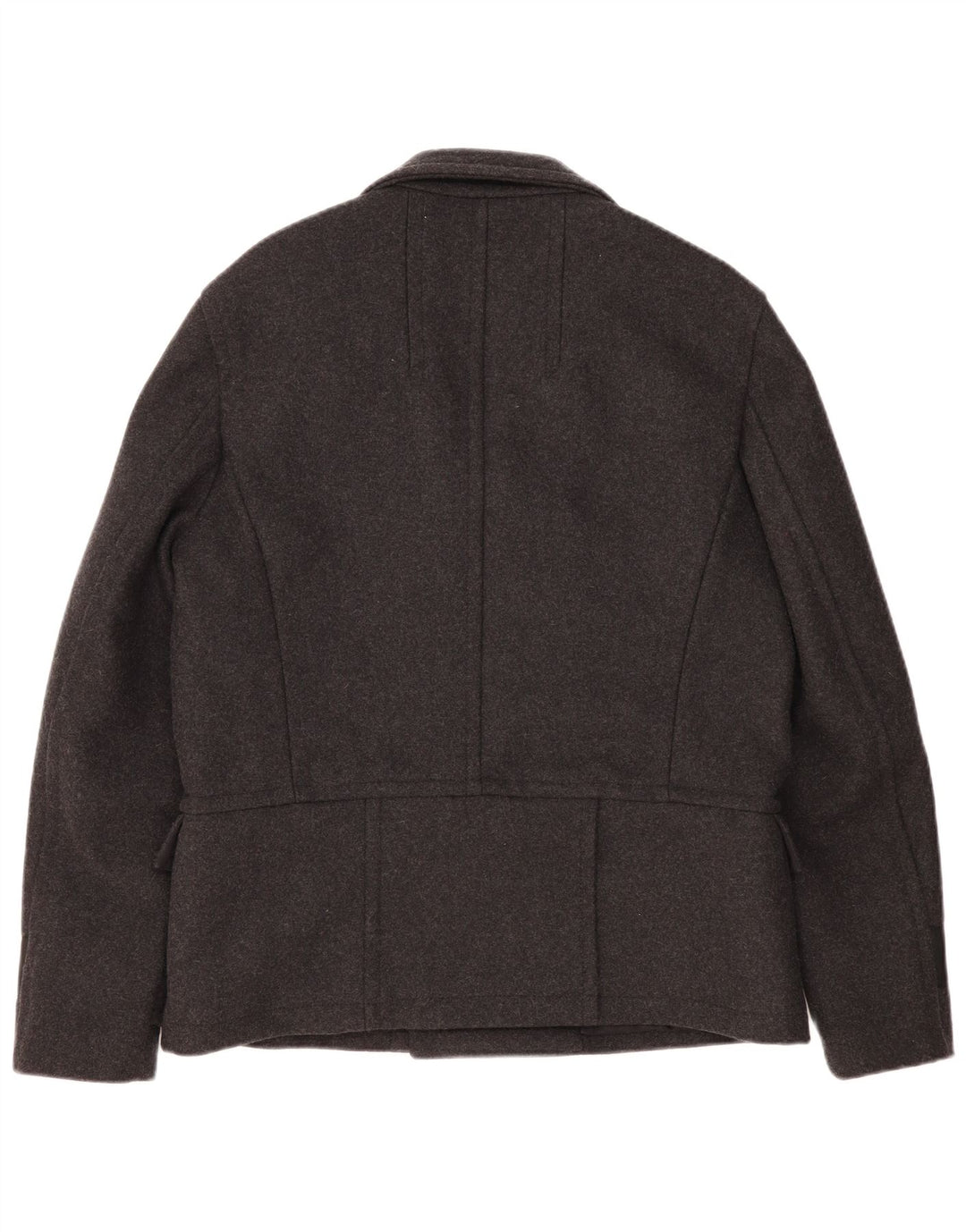 DKNY Caban Homme UK 40 Grande Laine Grise