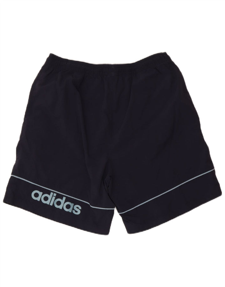 ADIDAS Short de Sport Graphique Homme XL Bleu Marine Polyamide