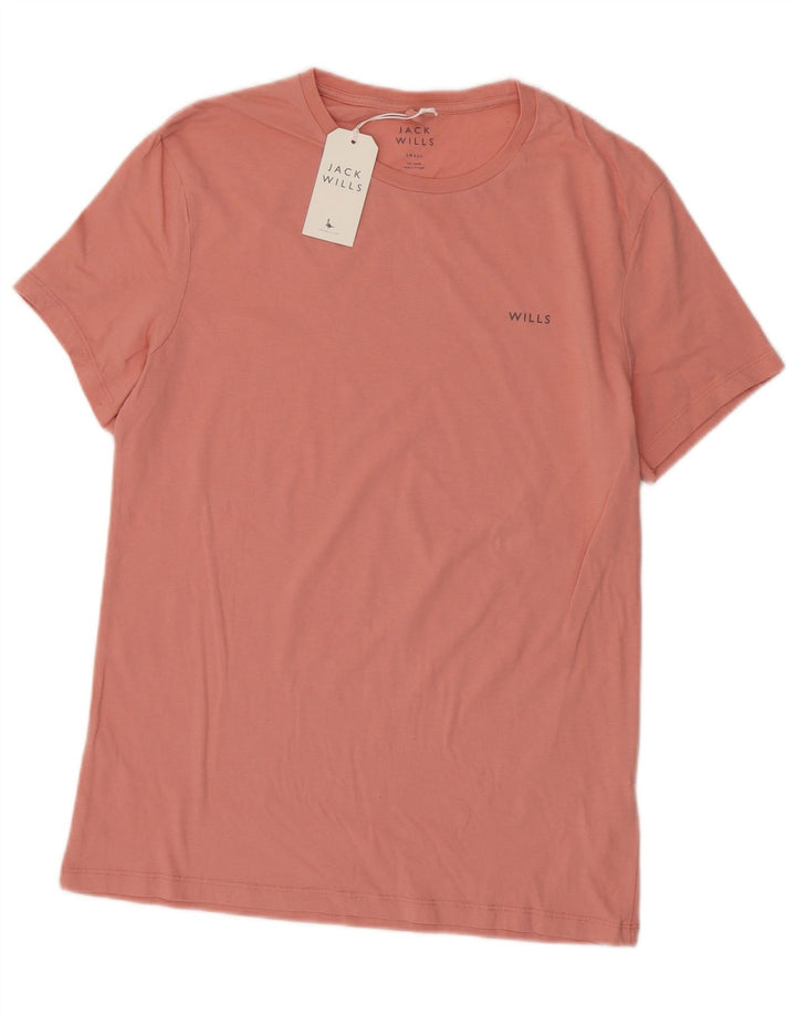 Jack Wills T-Shirt Homme Haut Petit Rose Coton