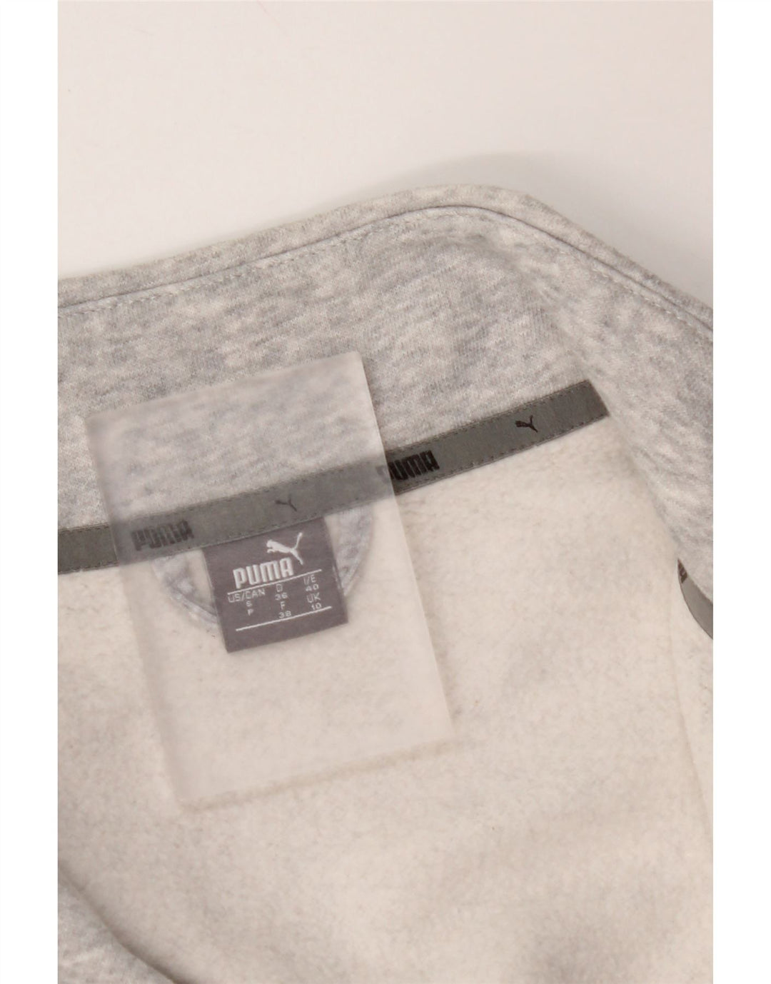 PUMA Veste de survêtement pour femme UK 10 Small Gris