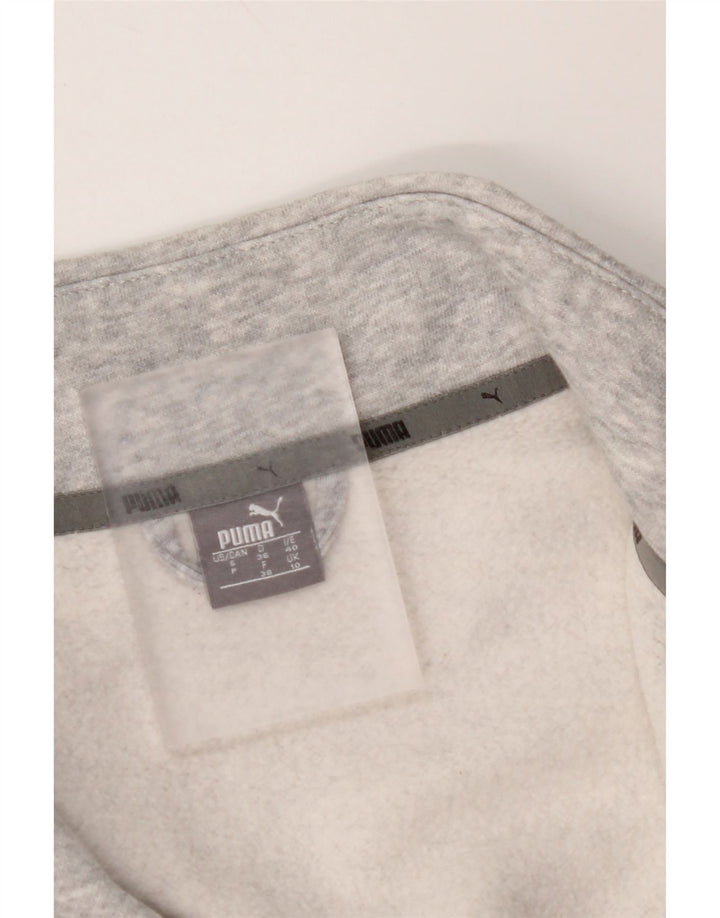 PUMA Veste de survêtement pour femme UK 10 Small Gris