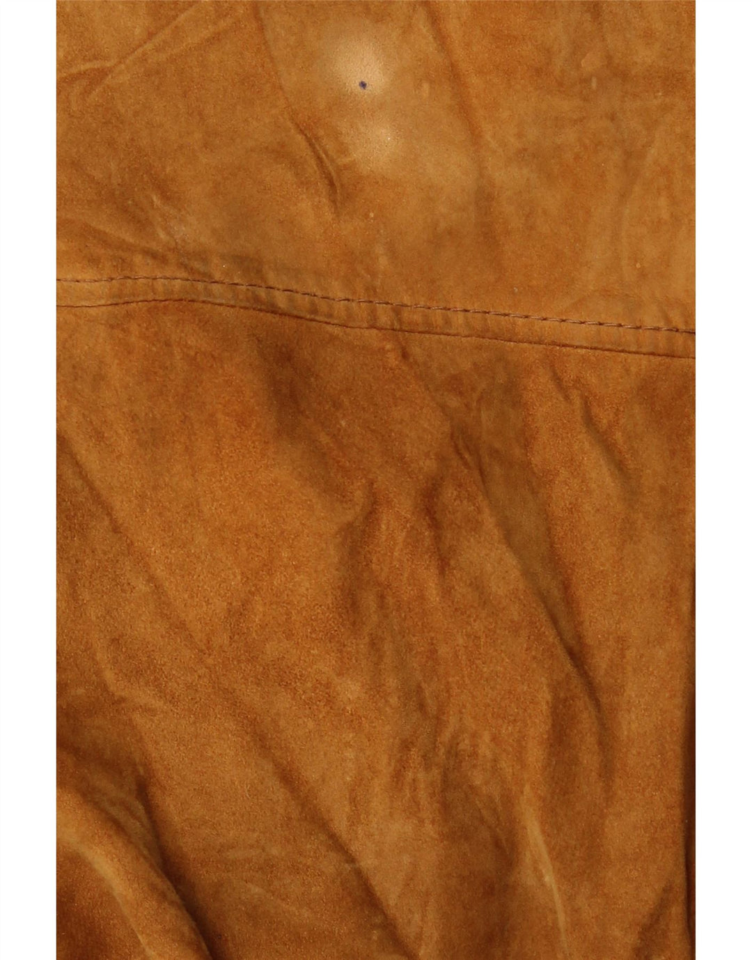 VINTAGE Veste bomber en daim pour homme UK 38 Beige moyen