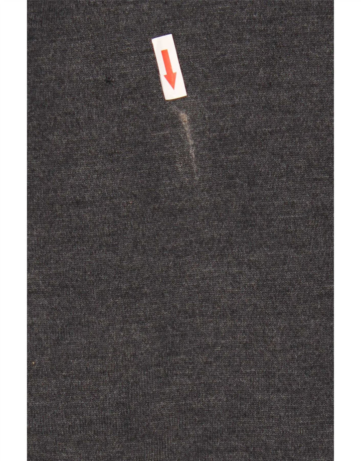 Zara Pull à col polo pour homme XL Gris