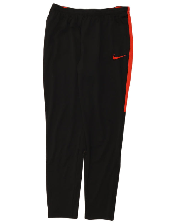 Nike Pantalon de survêtement Dri Fit pour homme Taille L en polyester color block noir