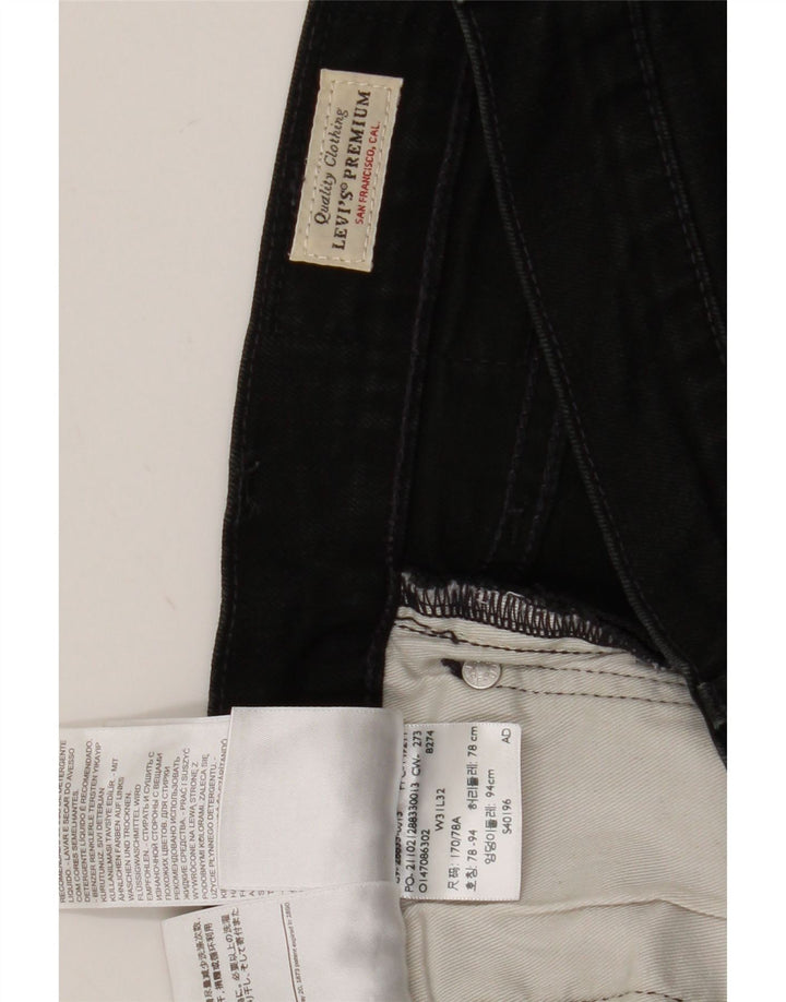 Levi's Jean Slim Homme W31 L32 Noir Coton