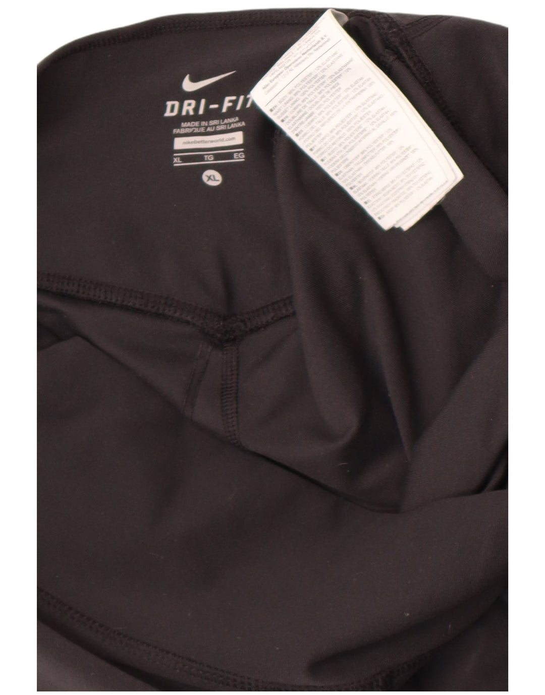 Nike Legging Dri Fit Femme UK 18 XL Noir Polyester