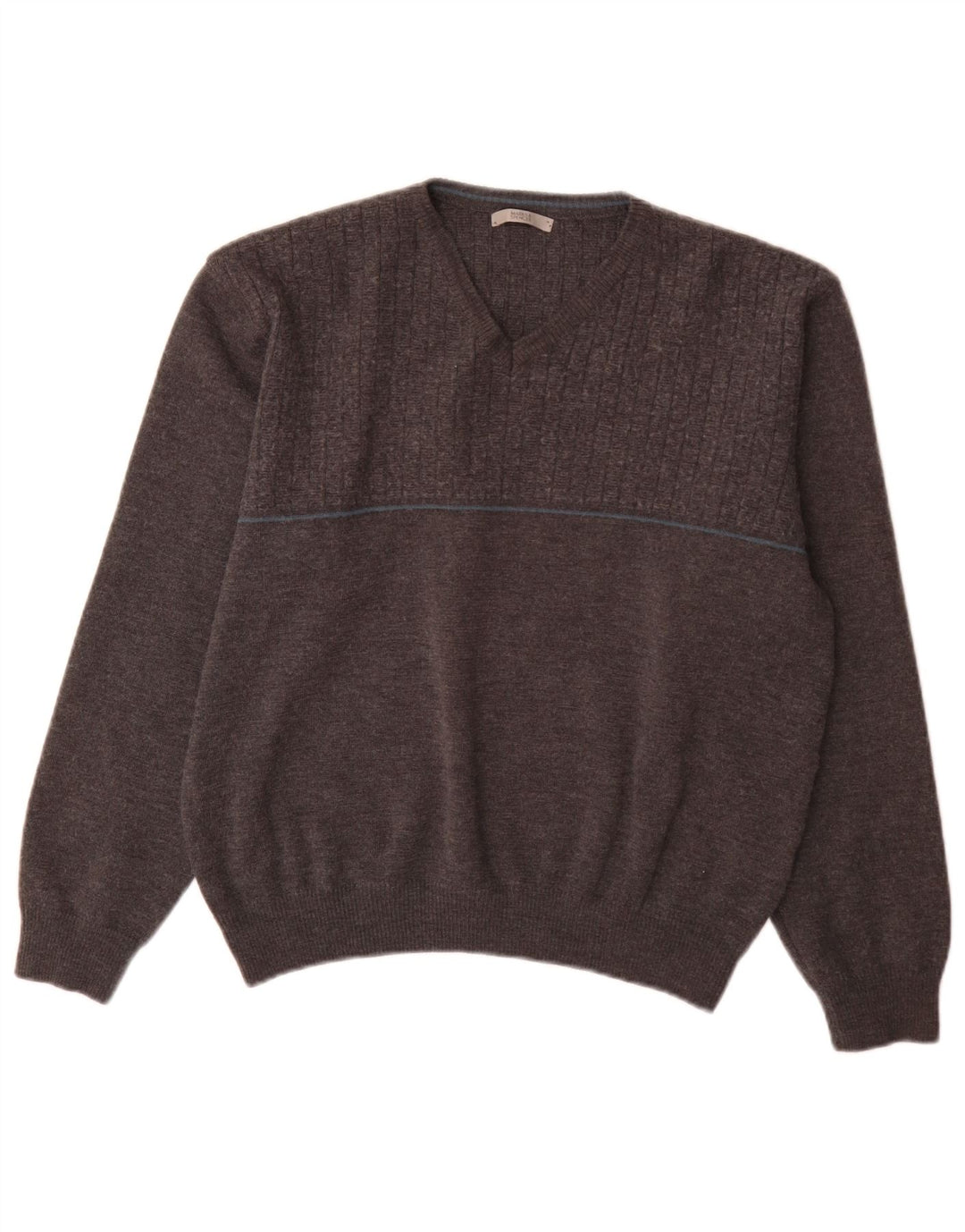 Marks & Spencer Pull col V pour homme en acrylique gris Taille L