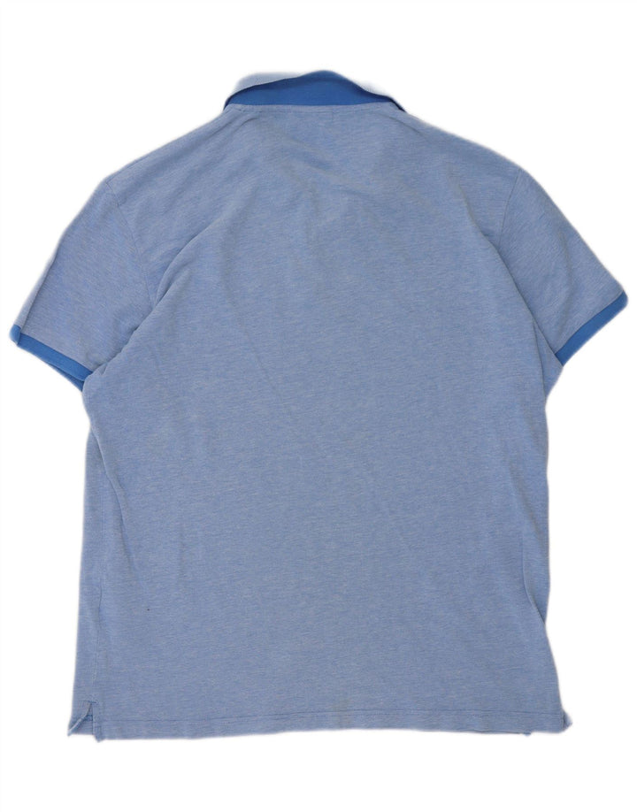 Gant Polo Homme XL Bleu Moucheté Coton