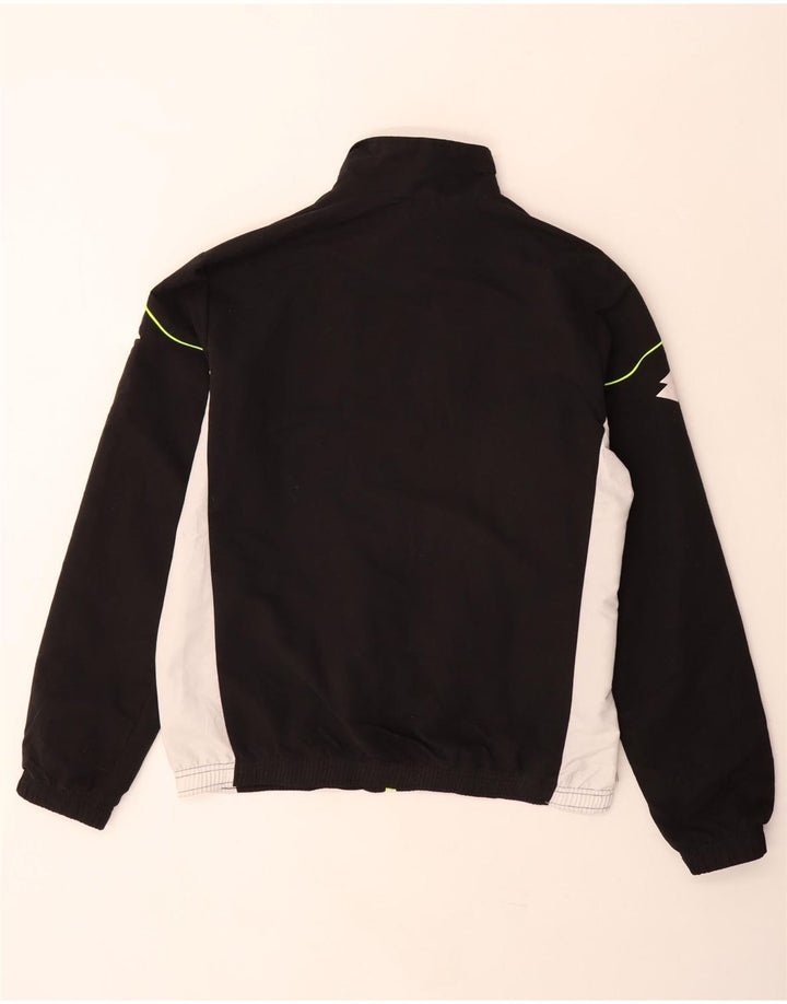 Lotto Veste de Survêtement Graphique Homme Noir Moyen Polyester Colorblock