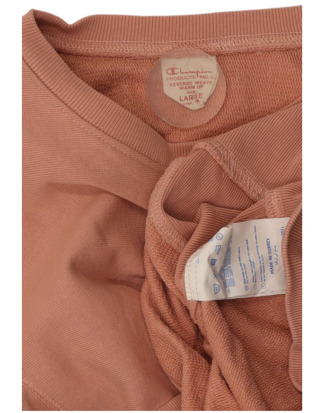 Champion Sweat-shirt pour femme UK 14 Large Rose Coton