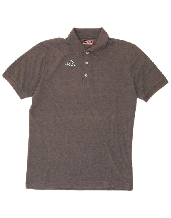 Kappa Mens Polo Shirt Large Grey