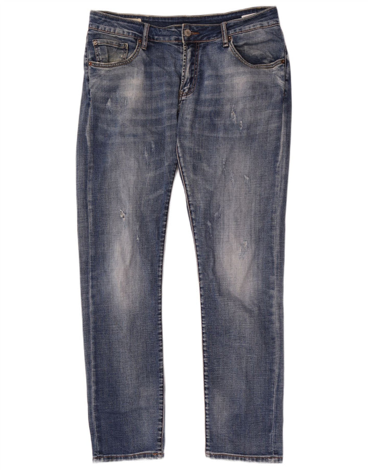 Levi's Jean Slim 511 Distressed Homme W32 L32 Bleu Coton