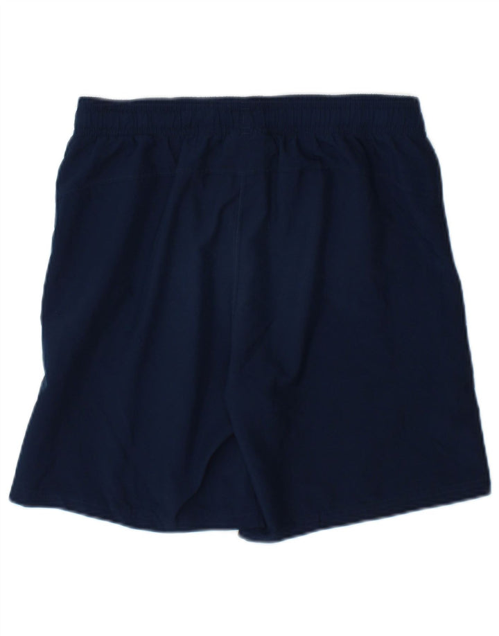 Under Armour Short de Sport Garçon 11-12 Ans Large Bleu Marine Polyester