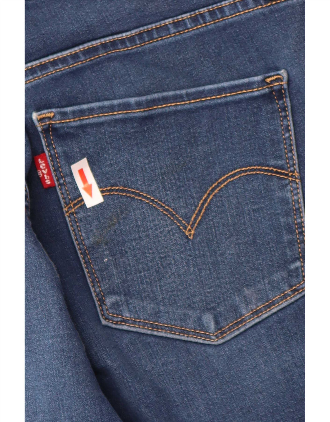 Levi's Jean 314 Shaping Straight Femme Bleu Coton W30 L31