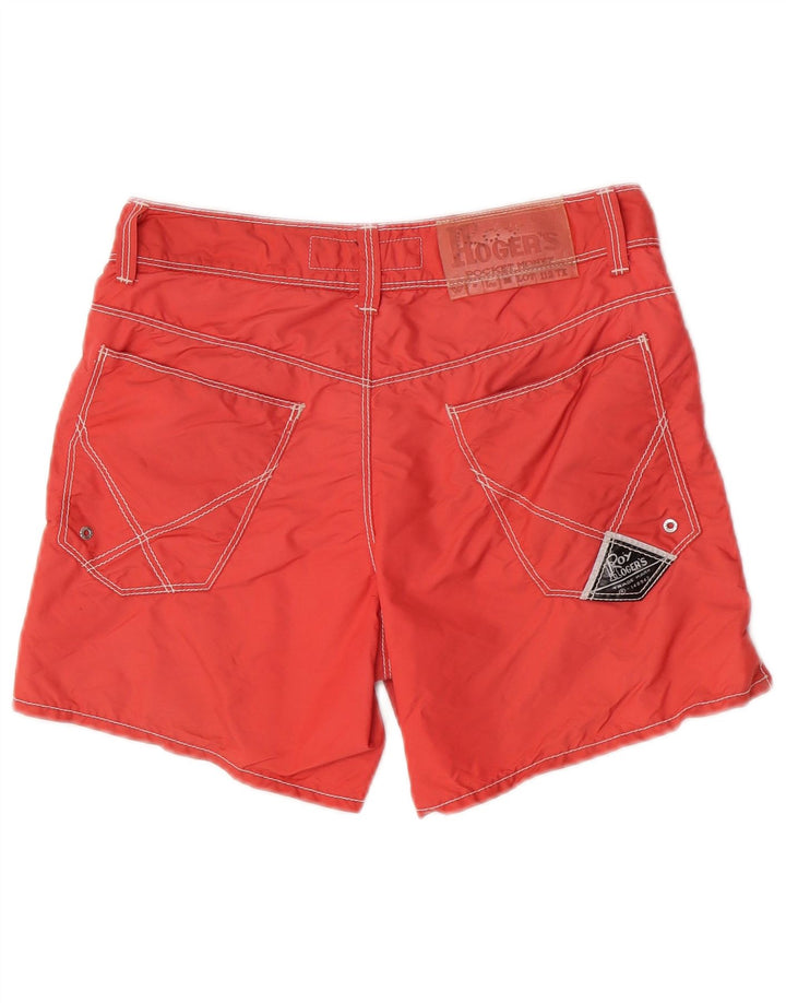 Roy Rogers Short de Bain Femme W29 Petit Rouge Polyamide