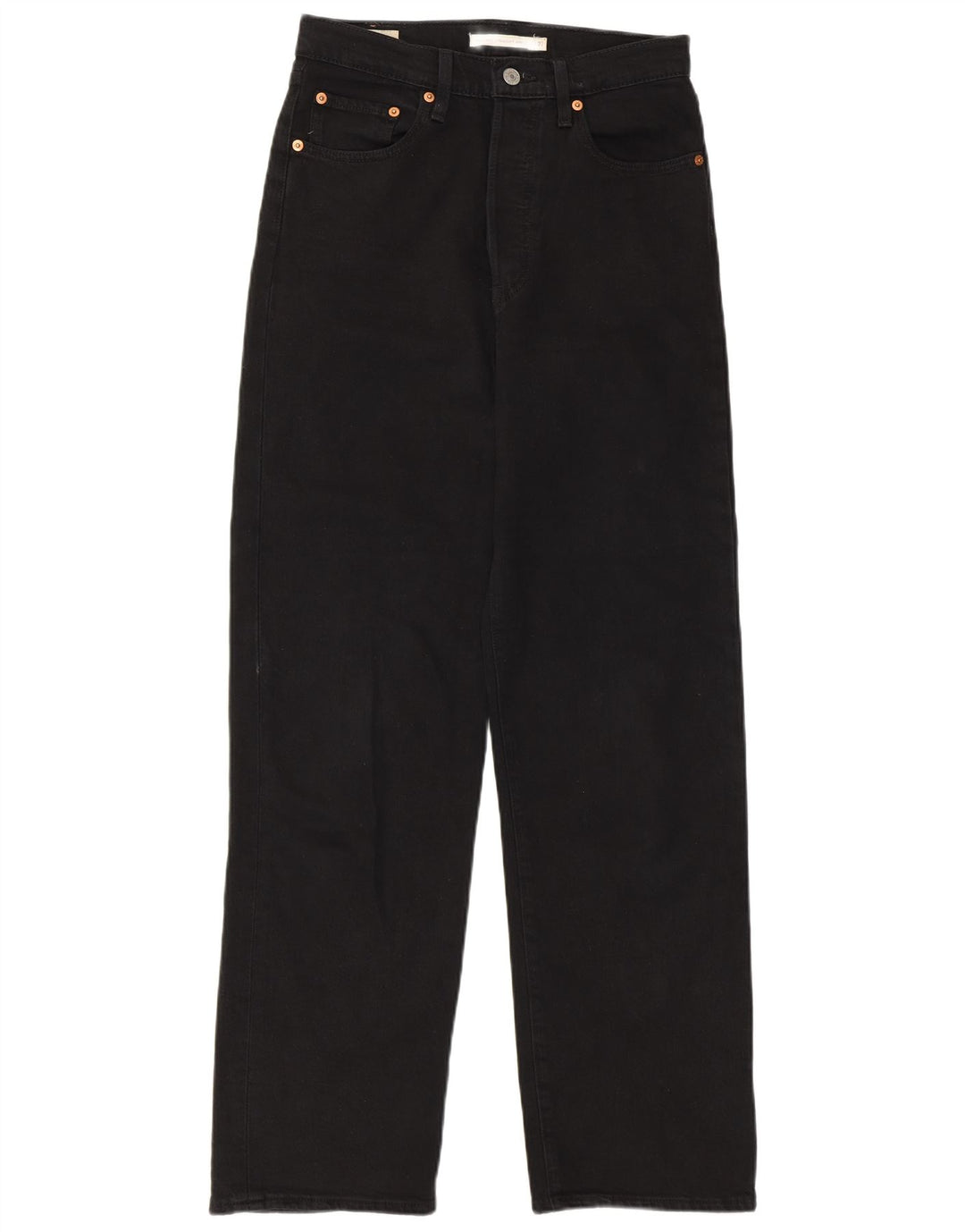 Levi's Jean Droit Ribcage Femme W27 L29 Coton Noir