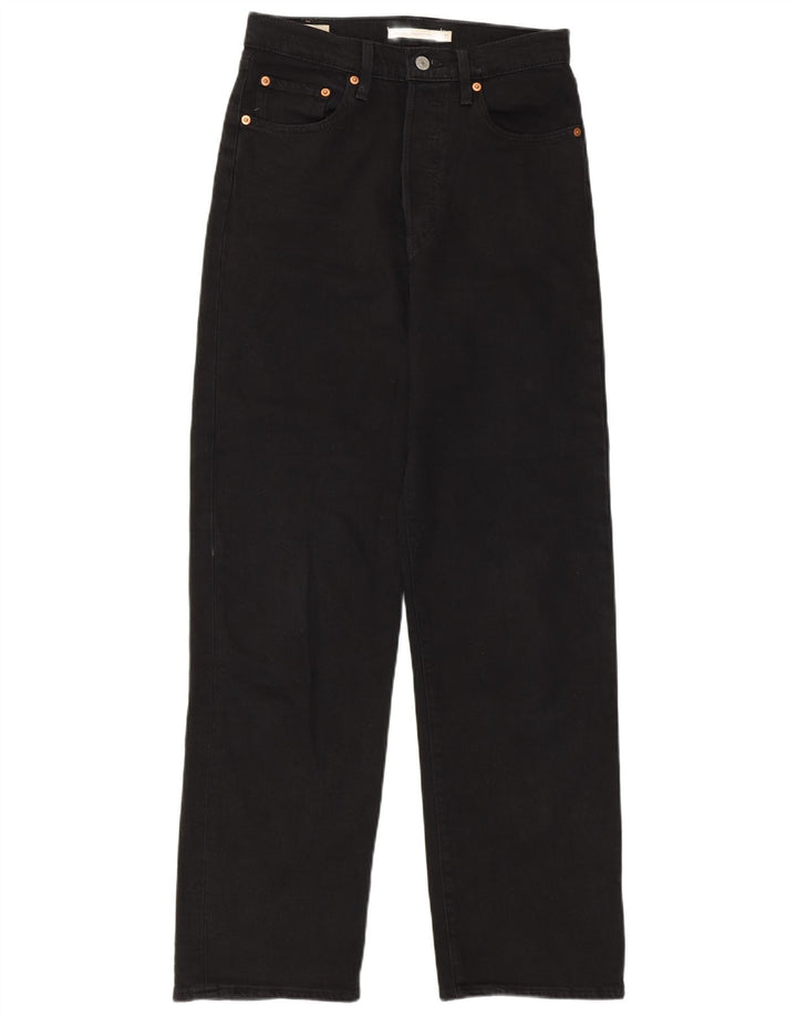 Levi's Jean Droit Ribcage Femme W27 L29 Coton Noir