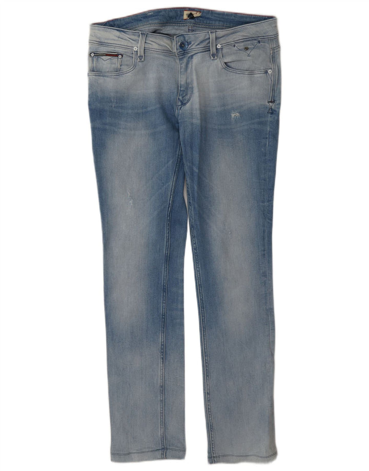 Tommy Hilfiger Jean Slim Femme W30 L30 Bleu Coton