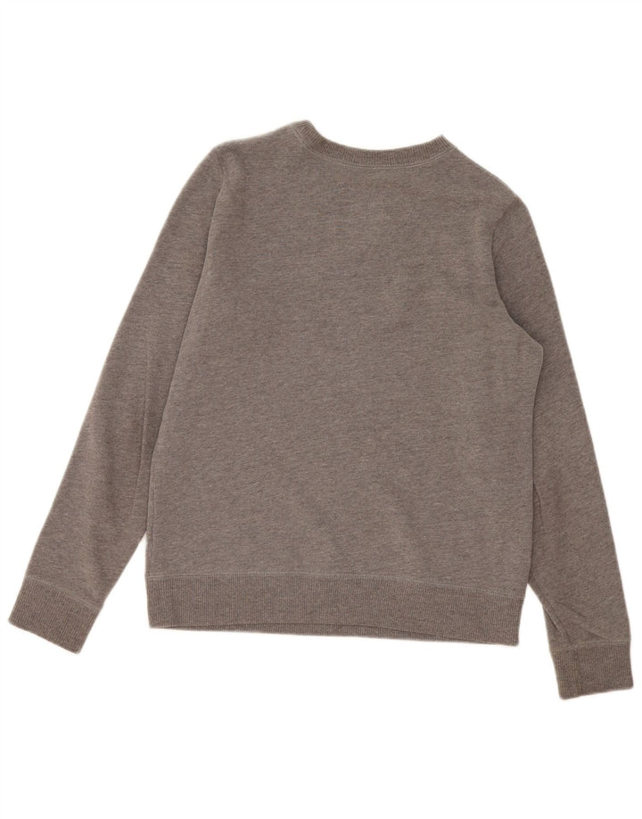 Hollister Sweat-shirt graphique pour homme, petit, gris, coton