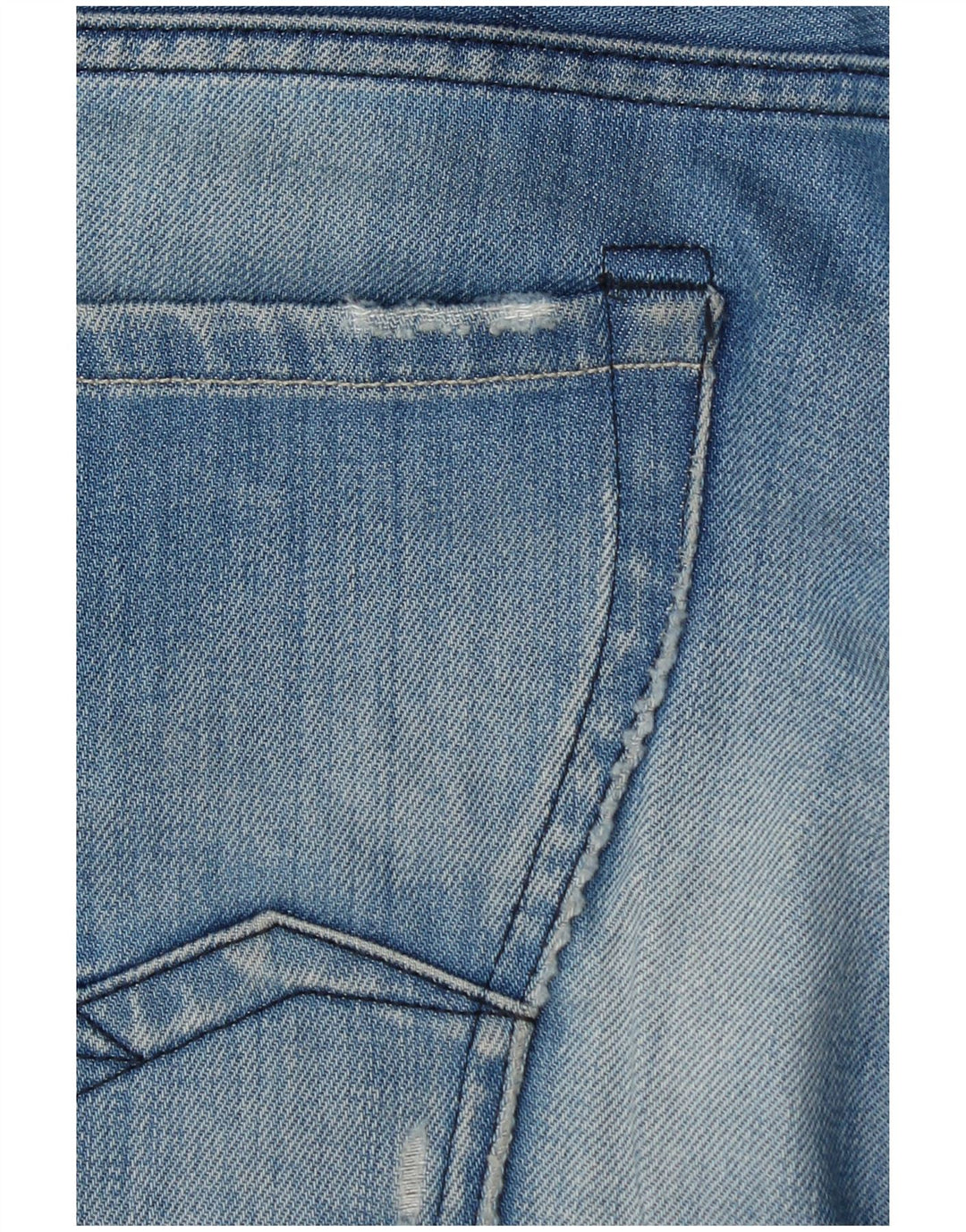 Replay Short Waitom Denim W33 Large Homme Bleu Coton