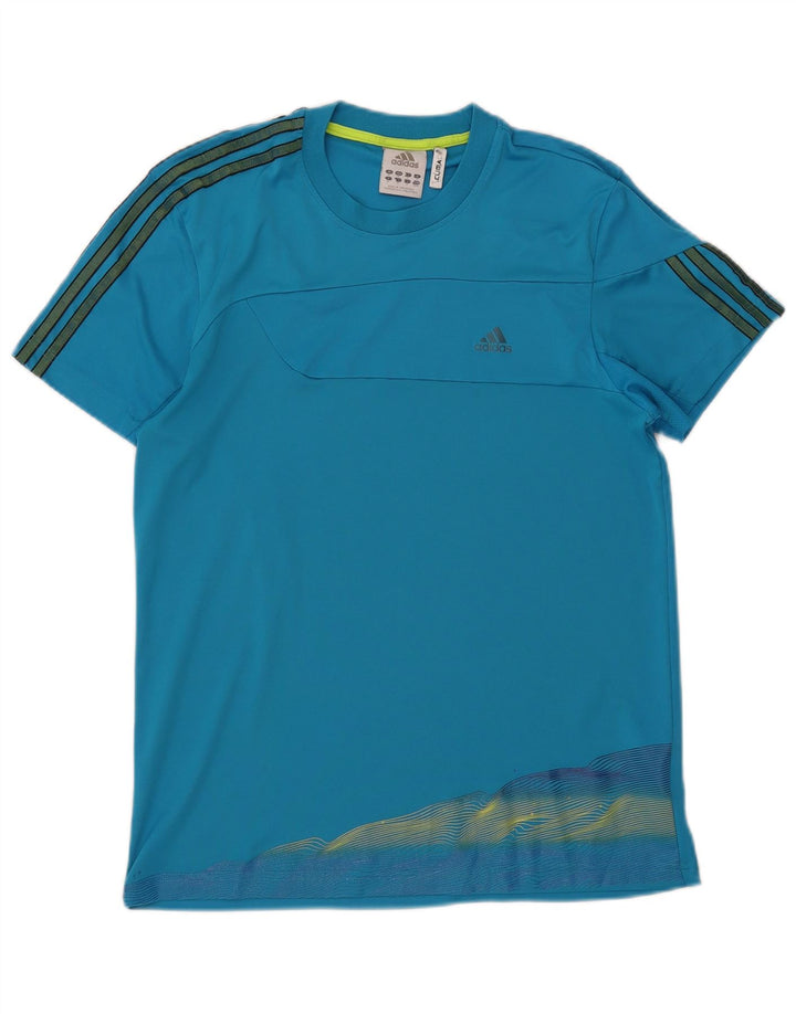 Adidas Homme Climacool T-Shirt Haut Bleu Moyen Polyester