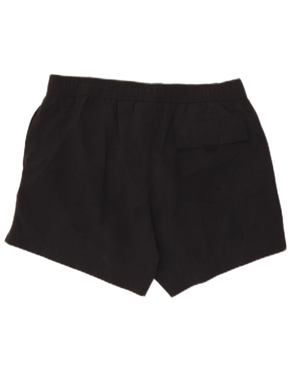 Champion Short de Bain Homme Large Noir Polyamide