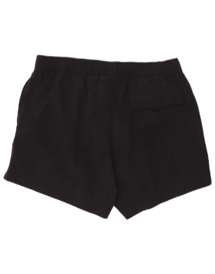Champion Short de Bain Homme Large Noir Polyamide