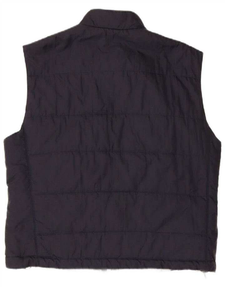 North Sails Gilet rembourré pour homme UK 38 Medium Bleu Marine Polyamide