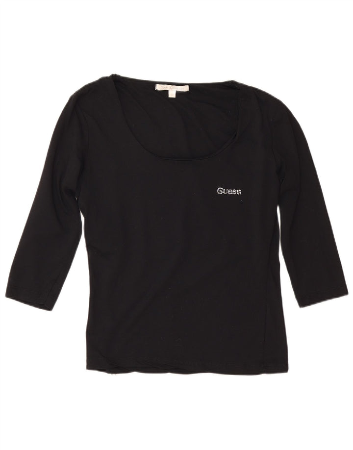 Guess Haut Femme Manches 3/4 Taille 3 XS Noir