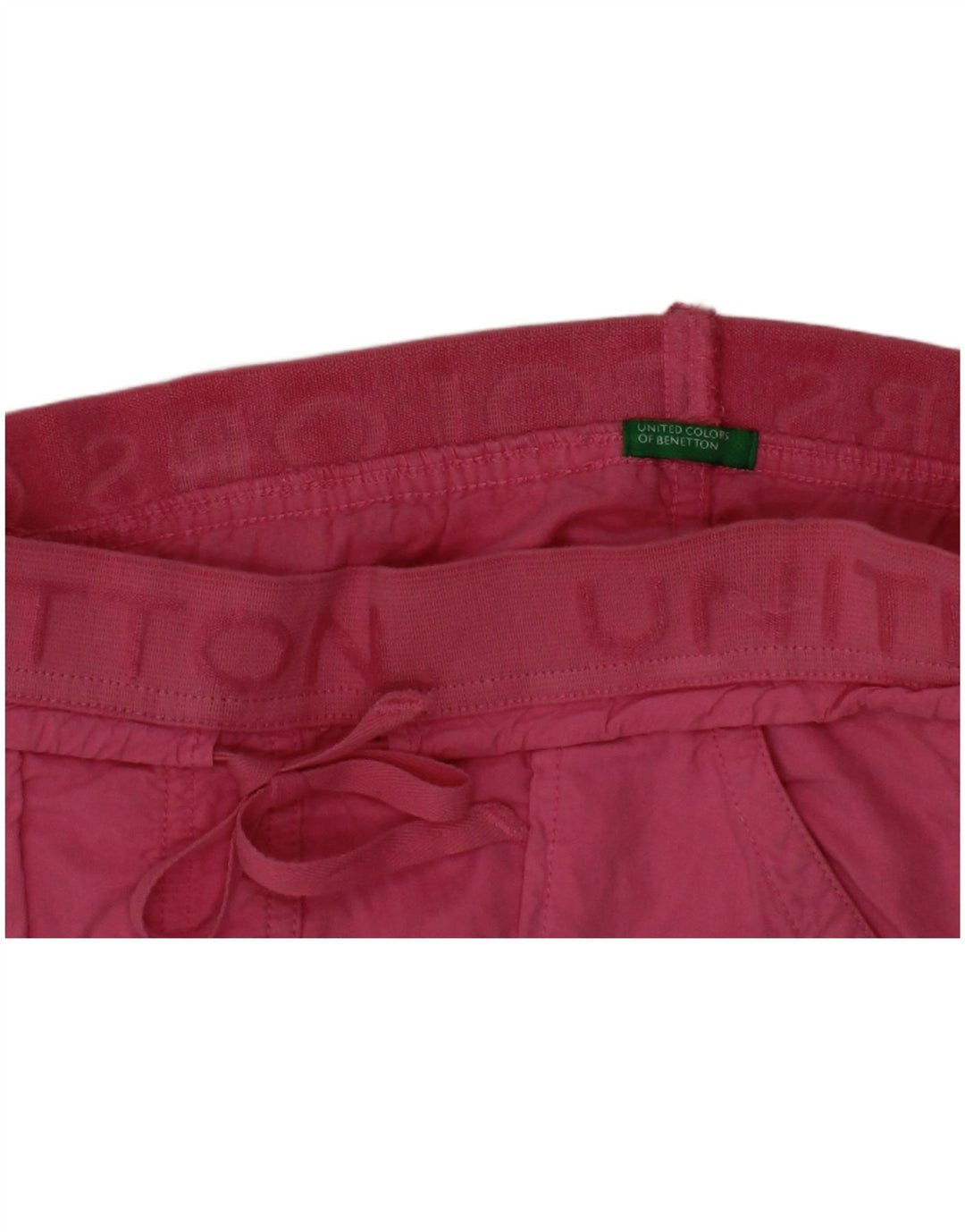 BENETTON Jupe droite graphique fille 13-14 ans W28 Rose