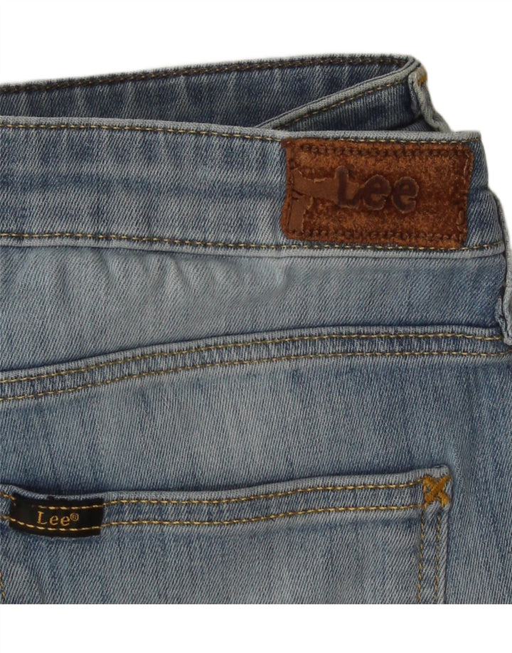 Lee Jean Court Femme W29 L25 Bleu