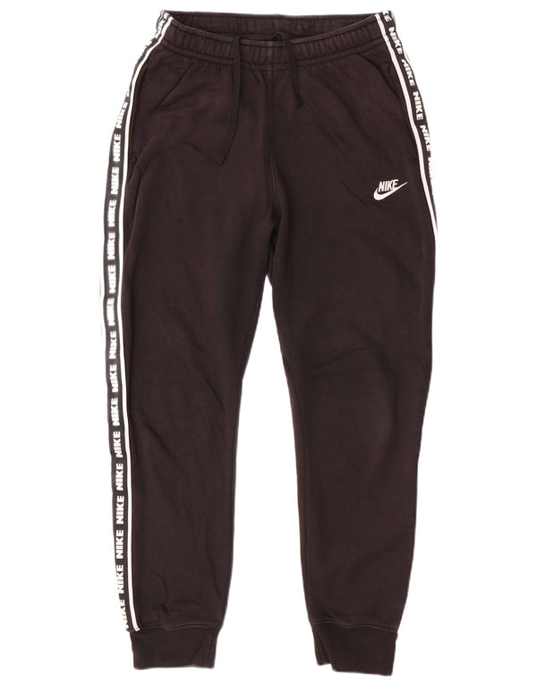 Nike Pantalon de survêtement graphique pour homme Taille S en coton noir