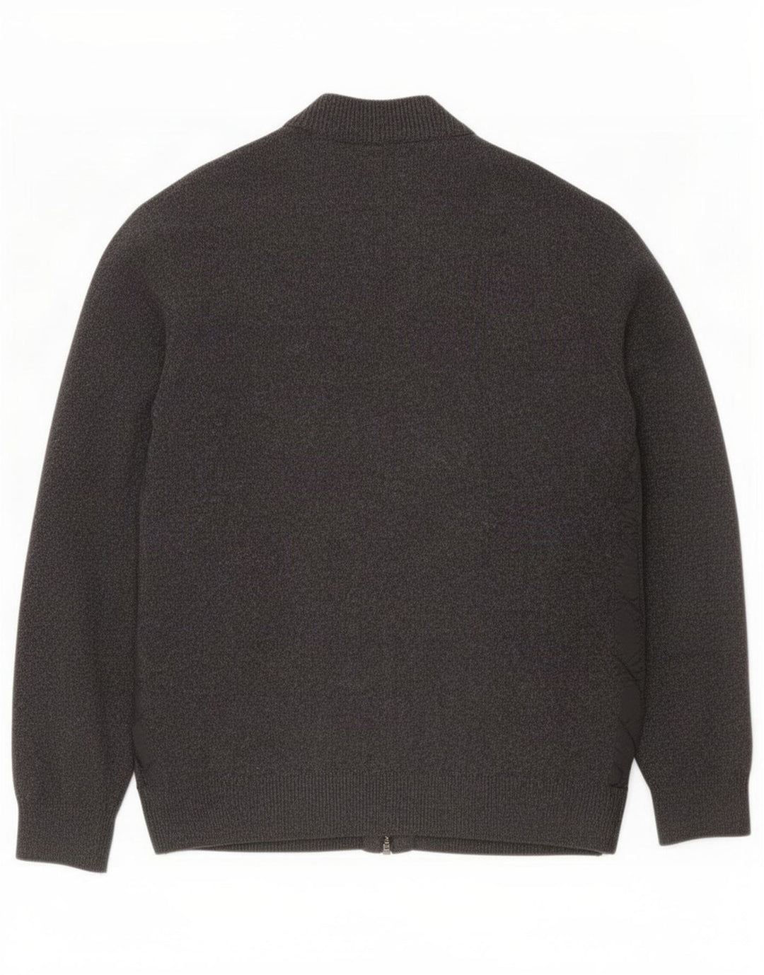 Barbour Mens Cardigan Pull Grande Laine Grise