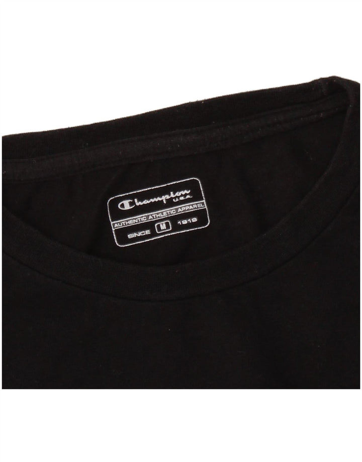 CHAMPION Haut à manches longues pour femme UK 44 Medium Noir