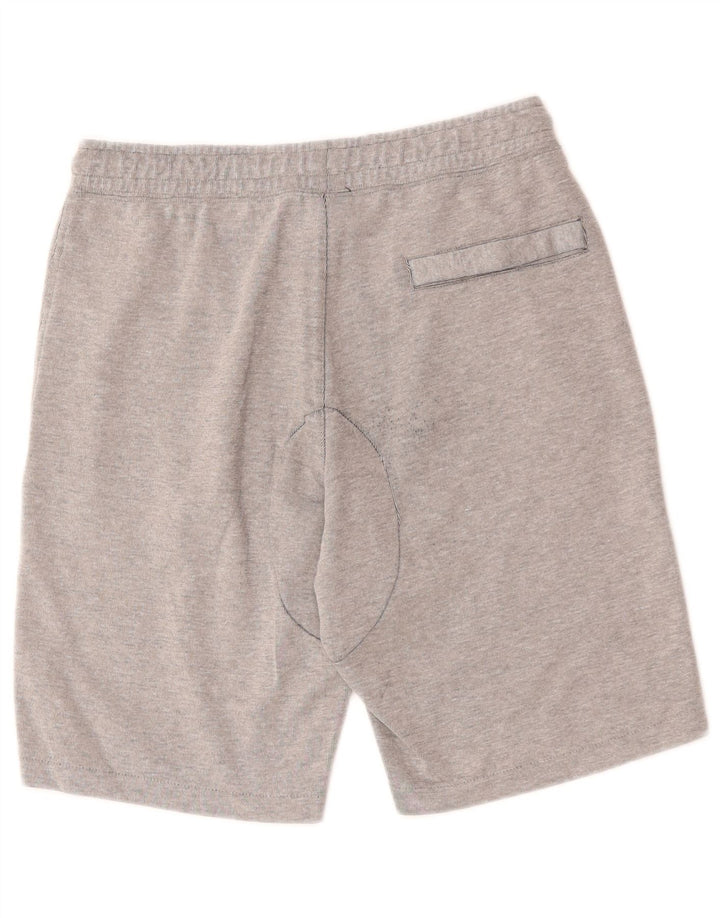 NIKE Short de sport pour homme en coton gris moyen