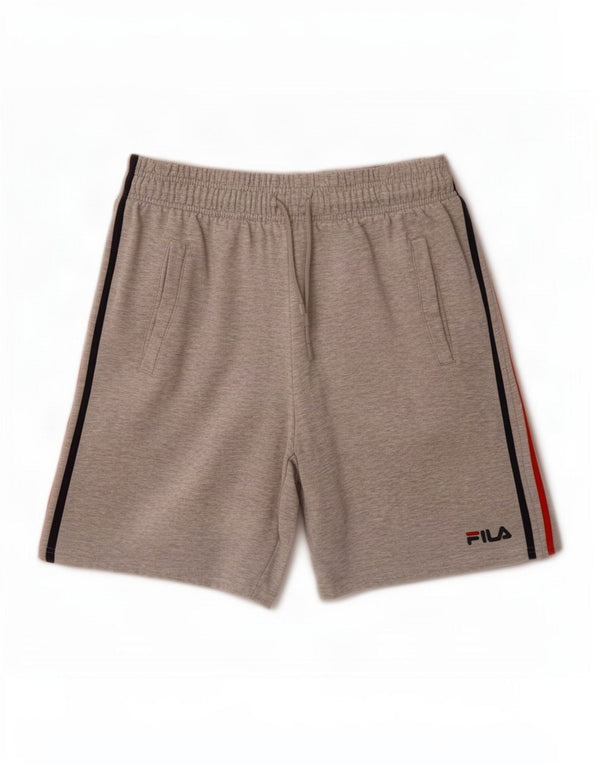 Fila Mens Sport Shorts Medium Grey Flecked Cotton