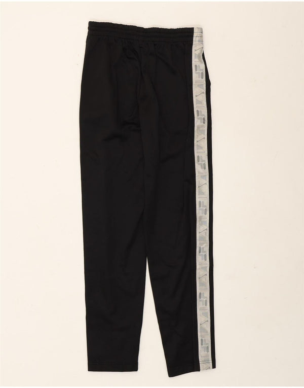 Fila Pantalon de survêtement graphique pour femme IT 42 Noir moyen Colourblock