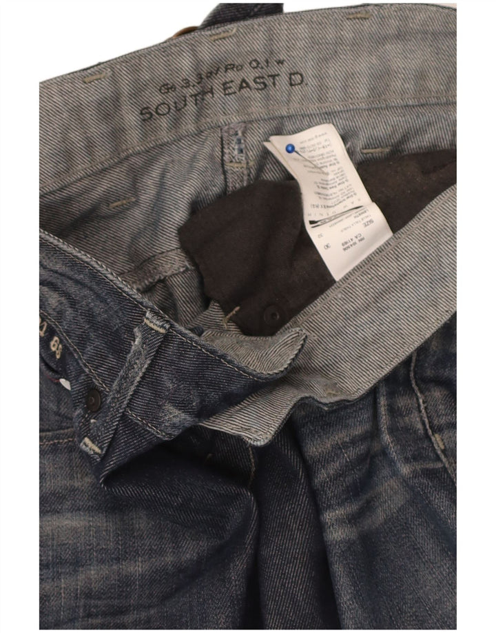 G-Star Jean droit femme W30 L32 bleu marine coton
