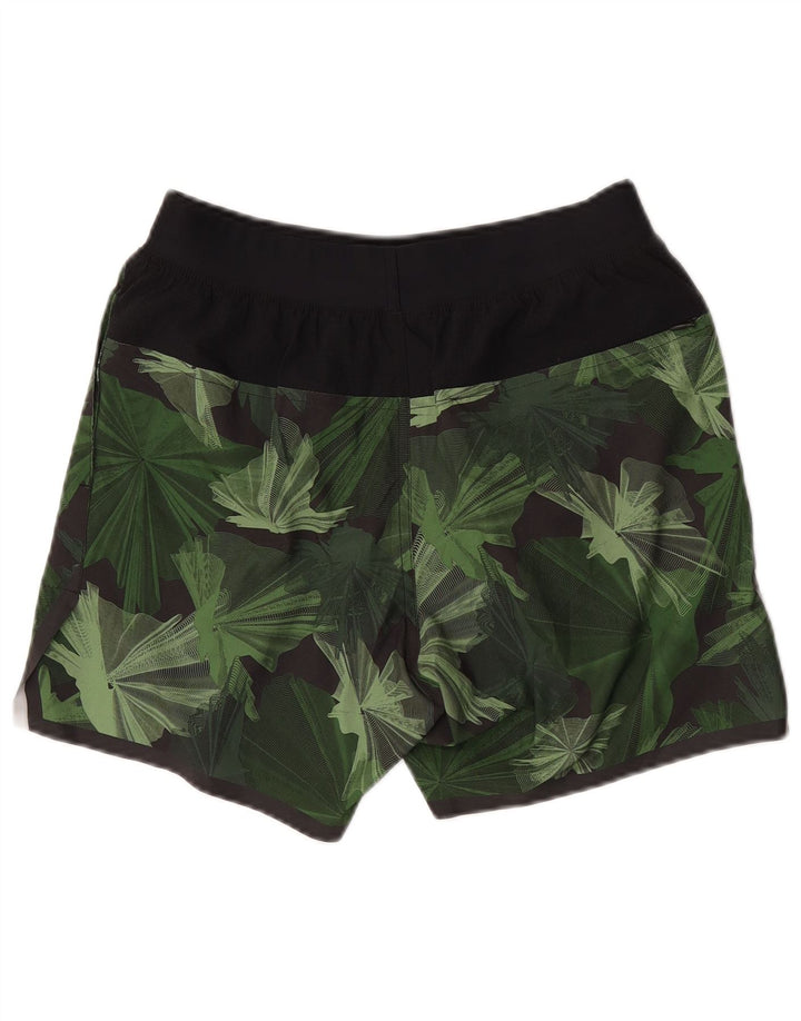 NIKE Short de sport pour homme Petit polyester floral vert
