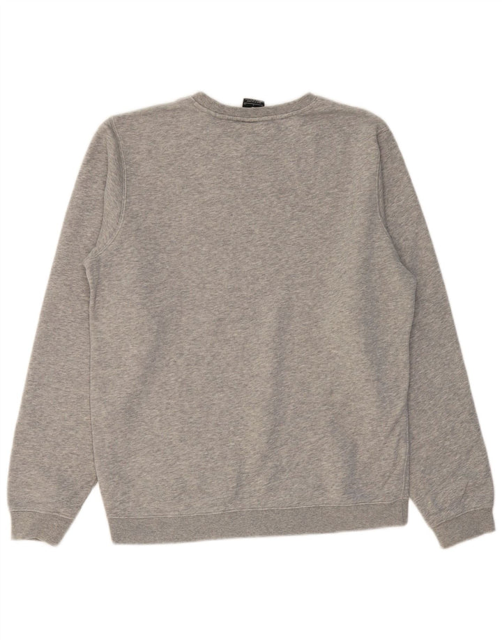 NIKE Ohio State Graphic Sweatshirt Pull Petit Gris Coton