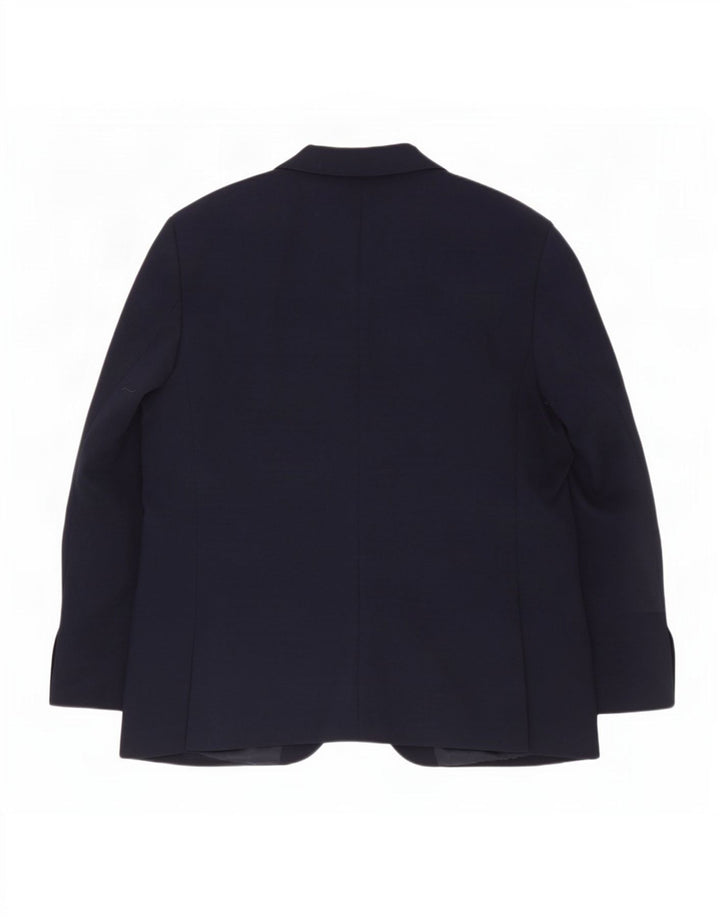 Marks & Spencer Veste blazer à 2 boutons pour homme UK 48 4XL Bleu marine Polyamide