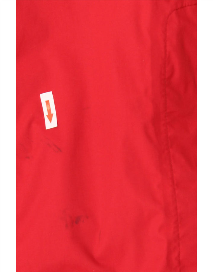Jack Wolfskin Veste de Pluie Homme UK 48 2XL Rouge Colorblock Polyamide