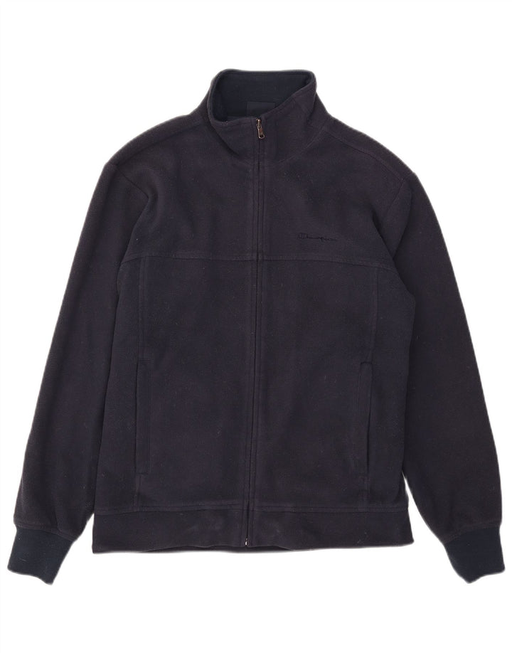 Champion Veste polaire pour homme UK 38 Bleu marine moyen Polyester