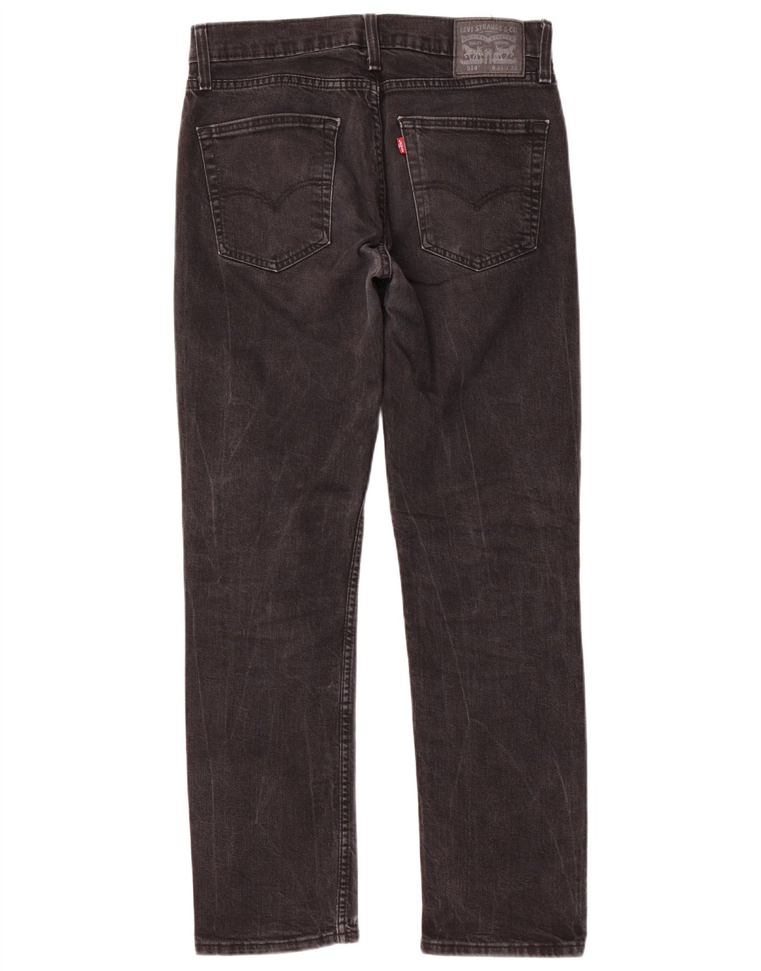 Levi's Jean Droit 514 Homme Noir W31 L32 Coton